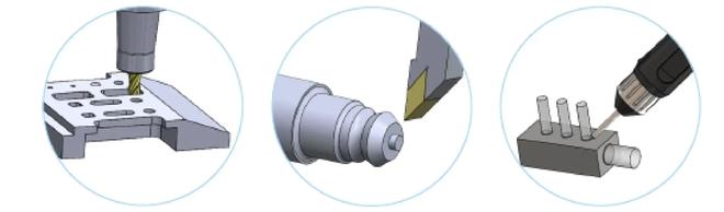 多彩な加工方法